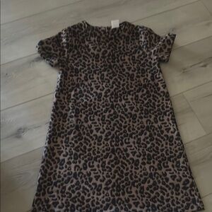 Zara Brown Leopard Print dress